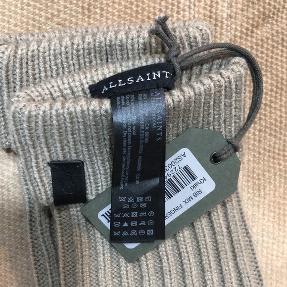 ALL SAINTS Fingerless Gloves - Picture 3 of 4